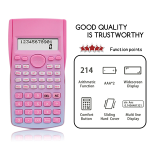 Calculadora científica, calculadora científica de estudiante de Función 10 + 2 pantalla LCD digital - Product Image 4