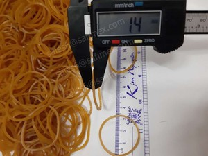 越南工厂/越南家用100% 天然橡皮筋定制尺寸和包装2024