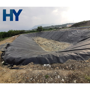 Sürmek ve gölet uygulamaları için HDPE GH-1 sıradan tip dokunmamış geotekstil kumaş membran PVC ve EPDM malzemesi - Product Image 3