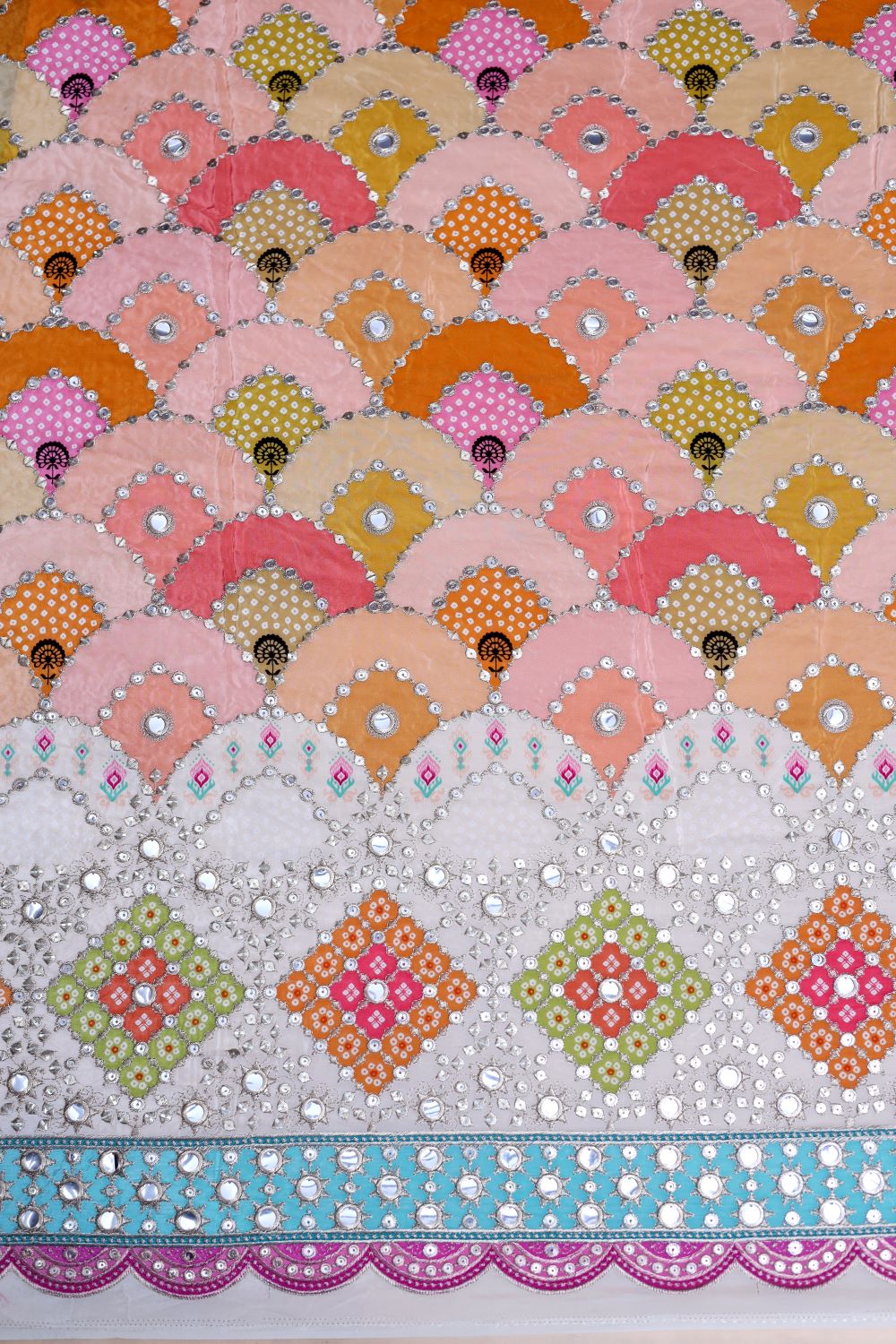 Pêche Blanche / Multicolore