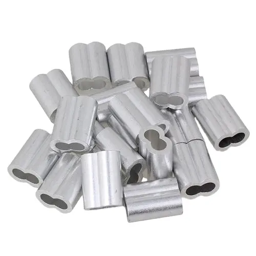 Edelstahl DIN3093 Aluminium 8 Form Hülse 25mm Kabels ch lauch Aluminium Bleistift Ferrule