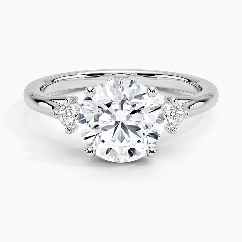 White Gold Plated