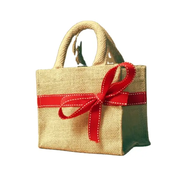 Vente en gros en Inde sacs de jute promotionnels sac fourre-tout imprimé sacs en toile de coton en vrac belle couleur et Design.