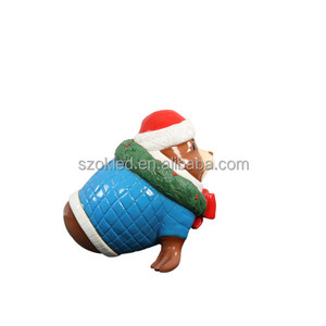 Mors iskelet vücut süs Finial kırmızı/altın boksör fiberglas paskalya noel cadılar bayramı tatil açık kapalı dekorasyon - Product Image 6