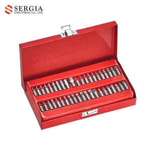 Tayvan yüksek kaliteli güç aracı S2 Hex Torx Spline çıkarıcı ucu seti Metal kasa - Product Image 5