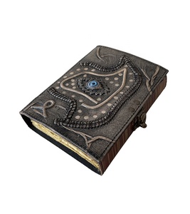 Hocus Pocus หนังสือคาถาของขวัญตกแต่งฮาโลวีน100% วารสารหนังแท้สมุดบันทึกการเขียนหนังสือเงา - Product Image 1