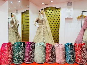 Designer Bridal Shrug with Velvet <strong>Lehenga</strong>, Full Jarkan Stones, Heavy Dupatta &amp; Belt <strong>New</strong> Winter Partywear Set