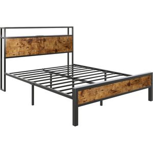Industrial-inspired Wooden Bed with Minimalist <strong>Design</strong> <strong>Catering</strong> to Wholesale Furniture Distributors