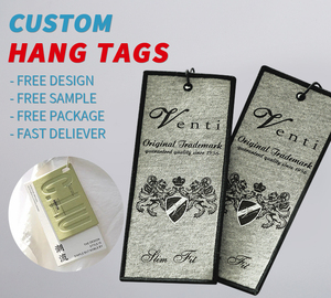 Custom Brand Logo <strong>Hang</strong> <strong>Tag</strong> Fashionable Leather Dog <strong>Tag</strong> NFC Sticker with <strong>Elastic</strong> <strong>String</strong> for Garments &amp; Shoes - Product Image 4