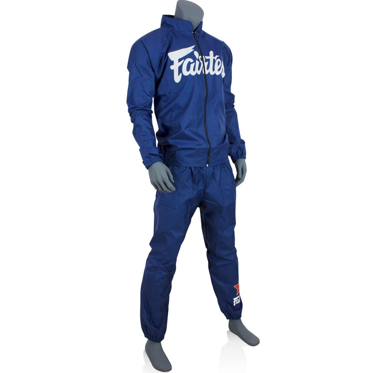 Blue With White Logo