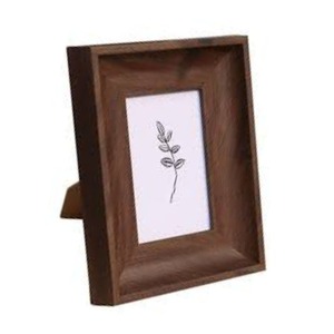 <strong>4</strong> Colors Black White Brown Natural Wood A1 A2 A3 A4 <strong>8X10</strong> 11X14 Inch Picture Modern Photo <strong>Frame</strong> with Mat - Product Image 6