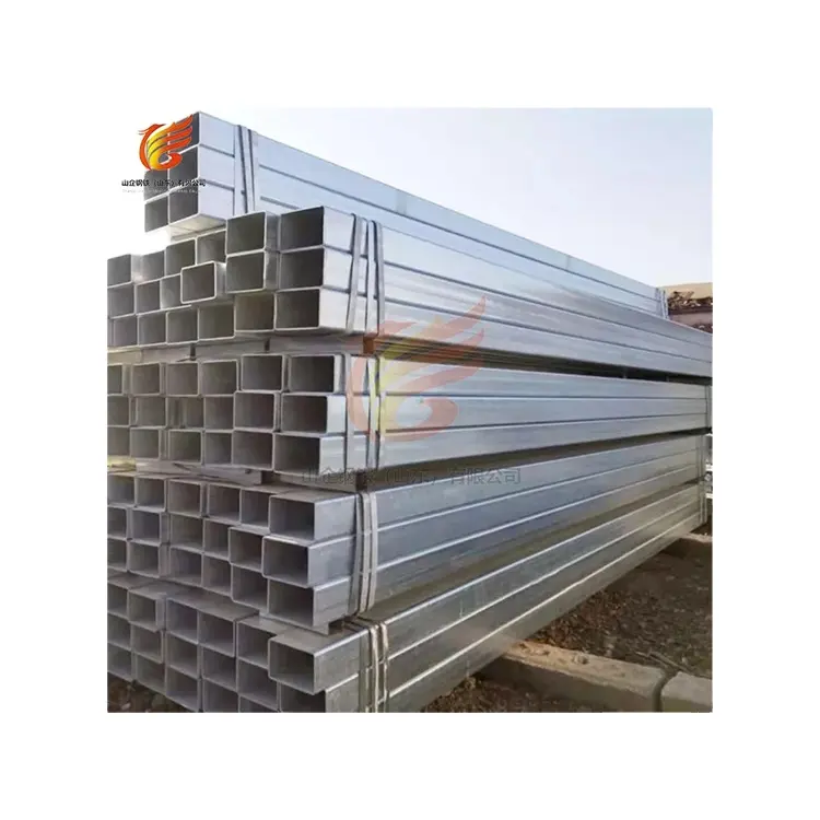 Profesionales en la fabricación ampliamente utilizados 25X25-1, 60MM sección hueca cuadrada galvanizada en caliente para la venta