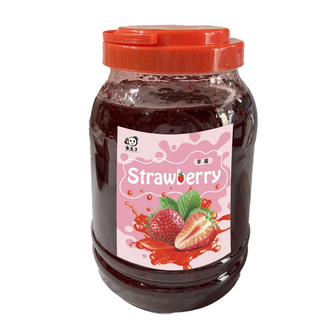 Confiture de purée de pulpe aromatisée aux fraises de Taiwan