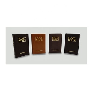 Glossy Lamination High Quality Service Pu Cover Custom <strong>Black</strong> Holy <strong>Bible</strong> Covers Journal Book <strong>Bible</strong> Paper Book Printing
