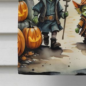Yêu Tinh Halloween Nhà cờ lớn ma quái hiên trang trí sân biểu ngữ treo tường Polyester tác phẩm nghệ thuật Nhiều màu cho kích thước - Product Image 4