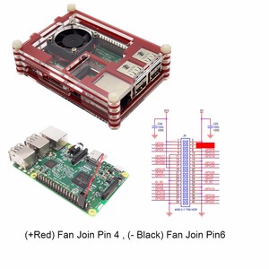 Черный алюминиевый радиатор охлаждающий комплект для Raspberry Pi 3, Pi 2, Pi - Product Image 6