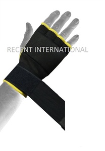 Customized Logo PK 100% Woven Polyester Quick Easy Gel Hand Wraps <strong>and</strong> Boxing Mitts AZO Free for Boxers - Product Image 6