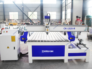 4*8 <strong>CNC</strong> Wood <strong>Router</strong> <strong>Machine</strong> with Rotary Fourth Axis for 3D Parts with DSP <strong>Control</strong> System Saving Processing Time Factory for Sale - Product Image 2