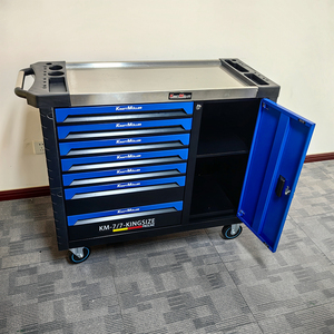 PHIXWELL METAL STORAGE CABINET <strong>WITH</strong> 7 DRAWERS <strong>TOOL</strong> CABINET <strong>WITH</strong> <strong>CASTERS</strong> and PROFESSIONAL <strong>TOOLS</strong> - Product Image 4