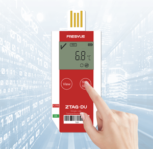 Registrador de datos de temperatura USB Capacidad de registro de 33000 puntos Pantalla LCD Controlador de temperatura OEM - Product Image 3