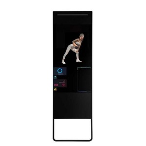 Sinalização digital e exibe espelho Fitness Smart <span class=keywords><strong>Mirror</strong></span> TV tela