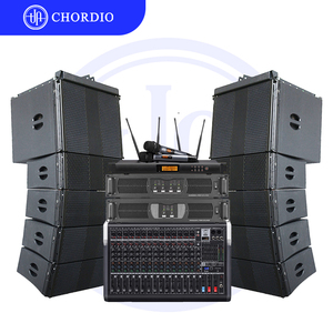 Chordio VFB-110 âm thanh chuyên nghiệp hệ thống đôi 10 thụ động dòng mảng Loa 1400W RMS cho nhà thờ và các sự kiện ngoài trời - Product Image 2