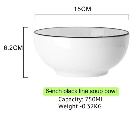 6" soup Bowl