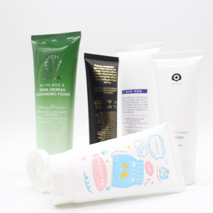 PE Cosmet plastik tüp yumuşak sıkmak plastik tüp paketi kremi ambalaj tüpü - Product Image 6