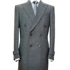 High-quality Breathable Tweed Wool Cashmere for Overcoats for Winters Anti-wrinkle Anti-shrink Sustainable Tailor-perfected <strong>Coat</strong> - Product Image 3
