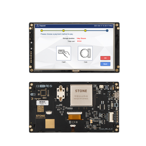Pietra 7 pollici 800*480 TN TFT LCM Display Touch Screen capacitivo per Raspberry Pi con STWA070WT-01 1000 Nit - Product Image 1