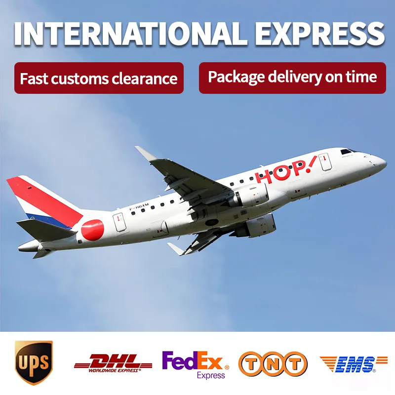 Agen pengiriman udara profesional di Cina DHL UPS TNT FEDEX EMS pintu logistik internasional ke pintu layanan pengiriman kilat