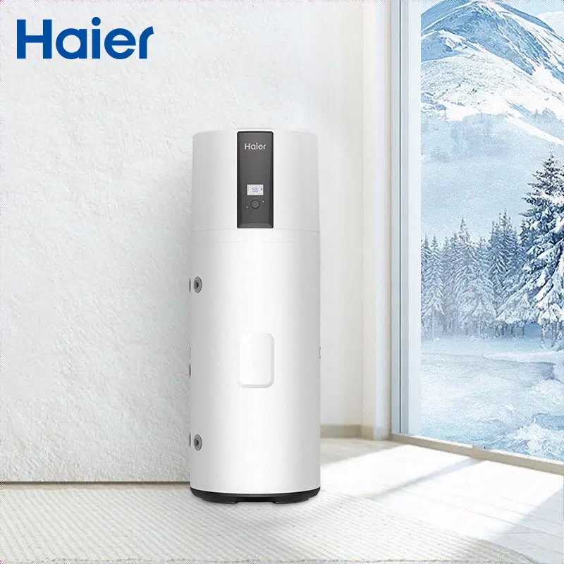 Haier คุณภาพสูง R290 ตํารวจสูงพลังงานแสงอาทิตย์แหล่งน้ํารอบปั๊มความร้อนเครื่องทําน้ําอุ่นพร้อมอินเวอร์เตอร์ Dc