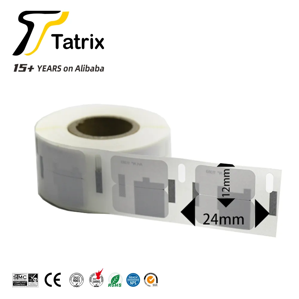 Tatux-Cinta adhesiva térmica para impresora de etiquetas, Compatible con 11353 LW-11353, Lw11353, envío de etiquetas, código de barras, etiqueta de dirección para Dymo