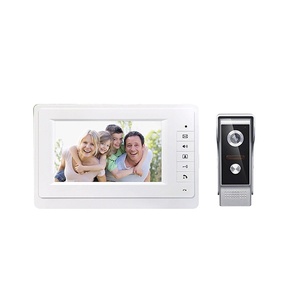 บ้านระบบแฮนด์ฟรีสี 7 นิ้ว 4 สาย Best Video door Bell Intercom สำหรับ Apartment PST-VD07L - Product Image 1