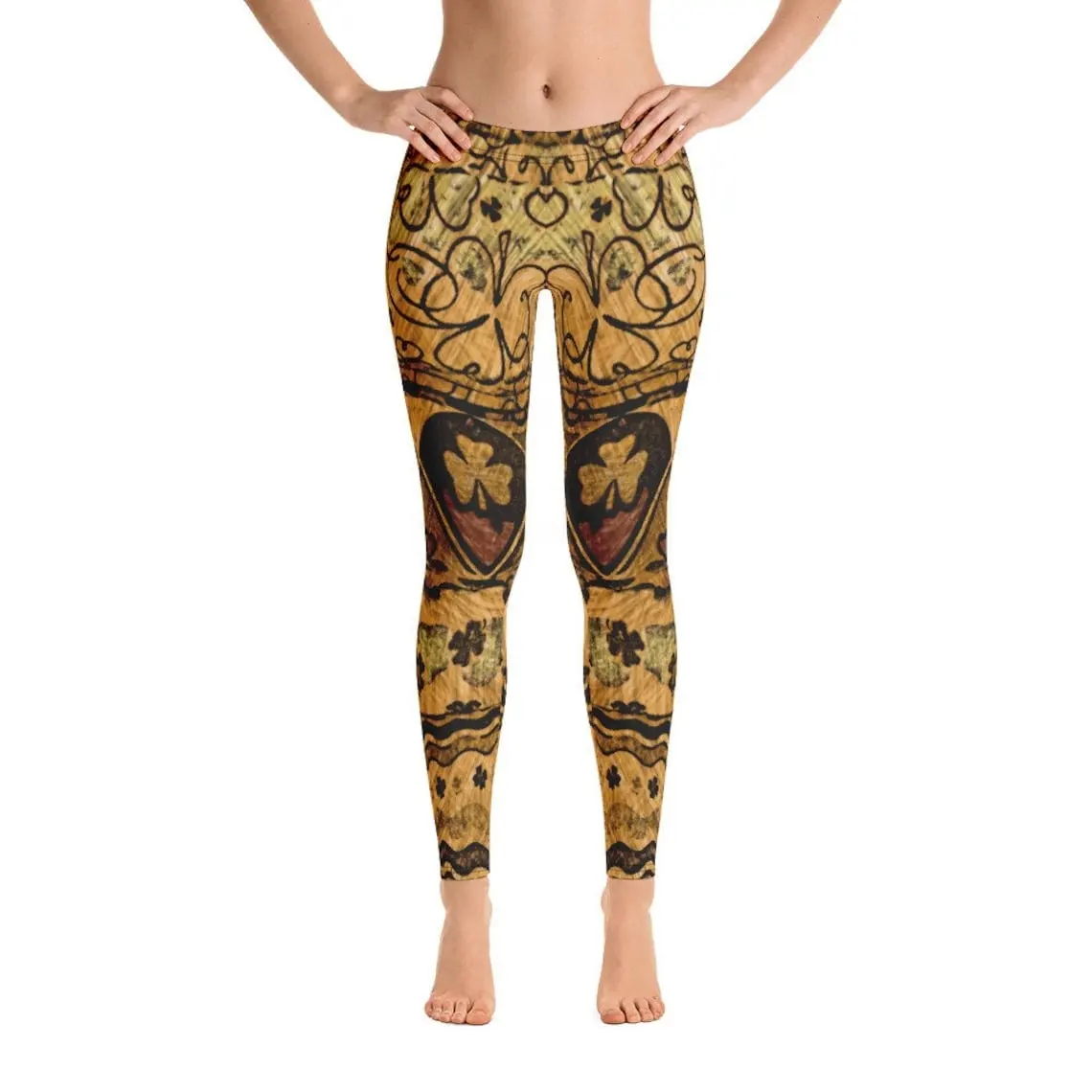 Vente en gros de vêtements de yoga et de fitness par sublimation ensemble de vêtements de sport leggings sexy pour femmes pantalons serrés à taille haute design OEM pour femmes