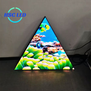 定制尺寸PH6 P6三角led显示屏全彩屏led室内室外led显示屏价格 - Product Image 2