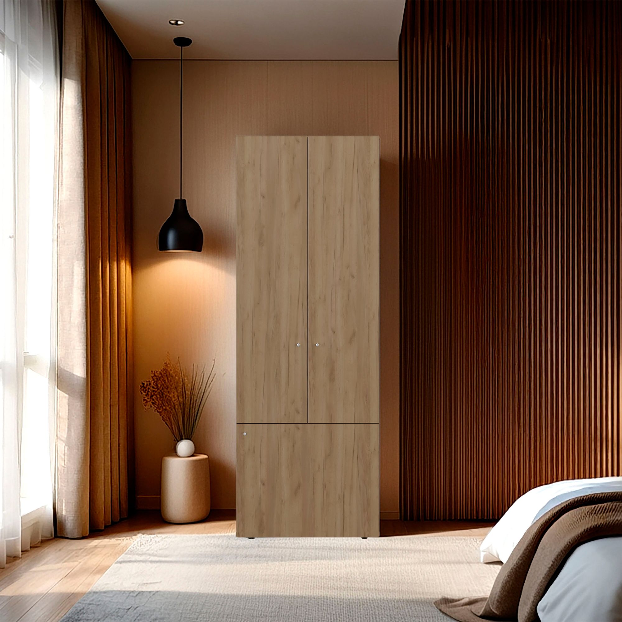 Natural Oak / Black Wengue Color