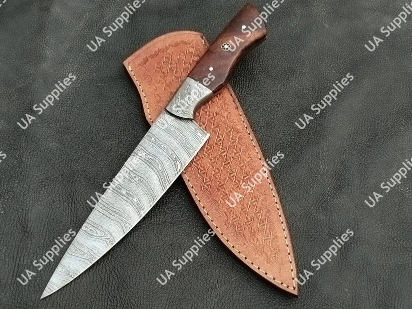 Rosewood & Damascus Bolster
