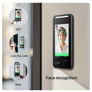 FCV4914 AI controllo di accesso al riconoscimento del volto NFC RFID 13.56 MHz POE WIFI visione notturna gratuita Cloud IP Software di presenza del tempo Reset - Product Image 2