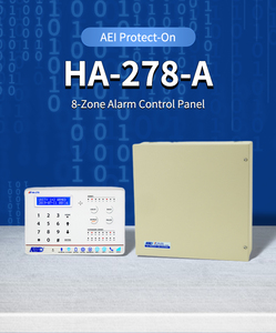 HA-278-A Wired Security Intrusion <strong>Alarm</strong> <strong>Systems</strong> 8 Zone Contact ID with Control Console PSTN Network <strong>Auto</strong> Dialer - Product Image 3