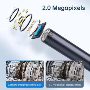 Type-<strong>C</strong> Analog <strong>Camera</strong> 8mm Lens 1080P Endoscope Snake Inspection <strong>Camera</strong> with 8 LED Lights for Android and IOS Smartphones - Product Image 3