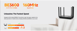 Wi-fi 7 BE3600双频智能家居路由器2.4GHz 5ghz高速互联网物联网设备安全实时监控家用 - Product Image 4