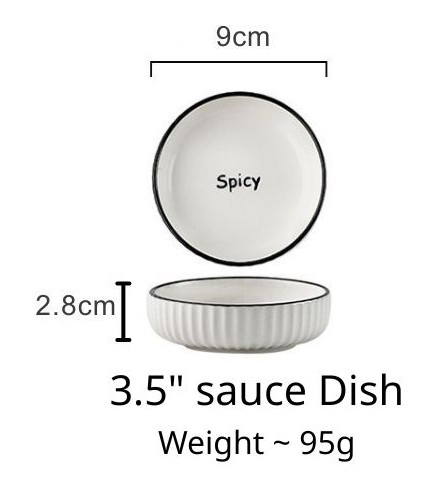 3.5'' sauce dish