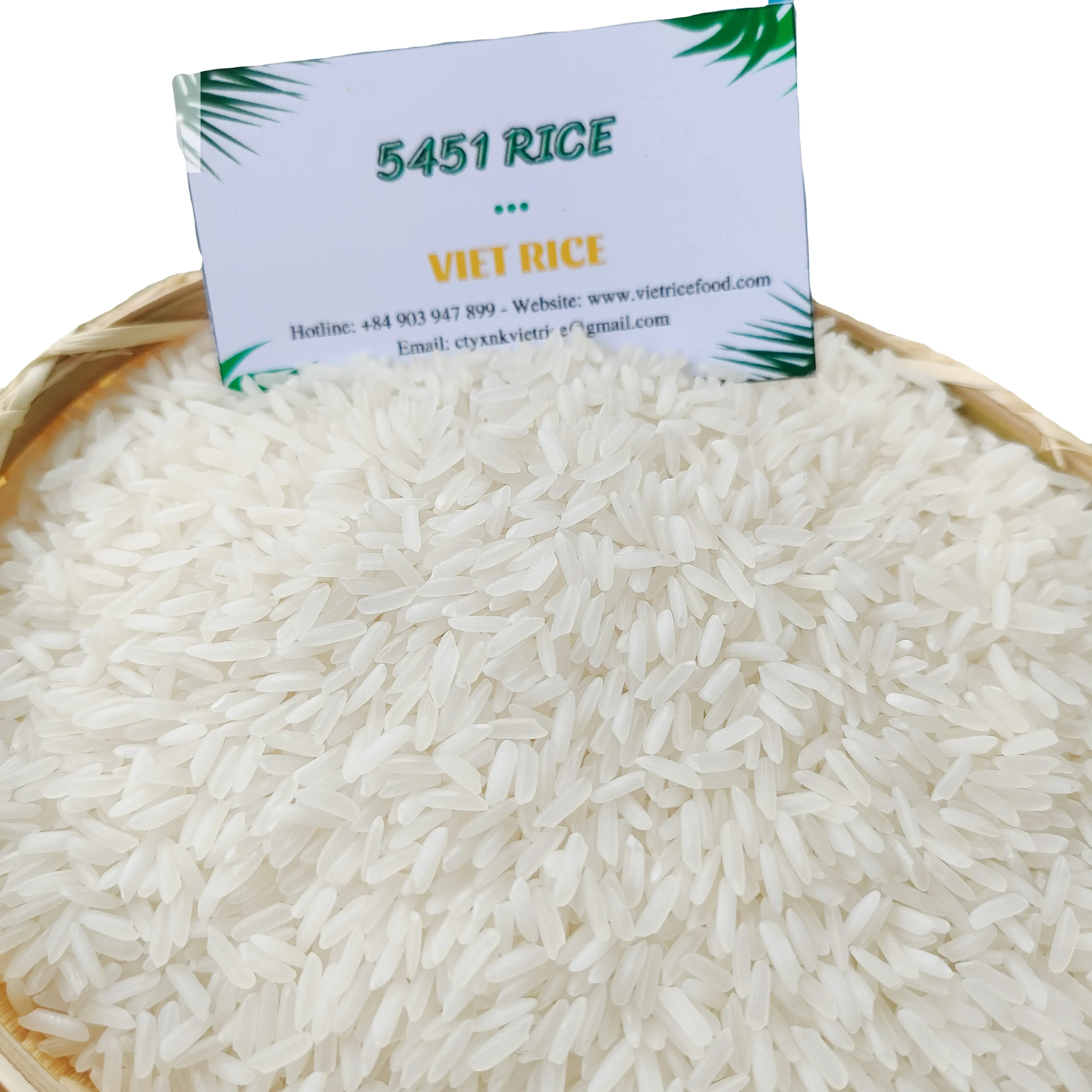 Лучшее качество, хорошая цена, длиннозерный белый рис OM5451, рис для экспорта, бренд, производитель из Вьетнама, Лидер продаж, жасминовый рис