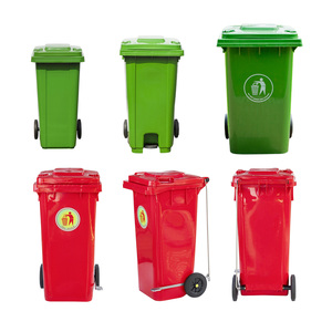 Fabrika doğrudan satış kullanımı hammadde veya geri dönüşüm malzemesi 240L/360L/660L/1100L plastik çöp tenekesi - Product Image 4
