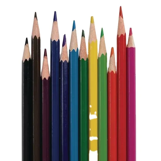 Matita in legno di piombo di alta qualità-professionale matita di colore Kit/bambini utilizzare in legno naturale matita di colore per la vendita