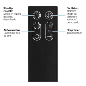 965824-01 965824-02 Replacement Mini Smart Remote Controller Purifying Fan Remote <strong>Control</strong> for Dyson Fan Models AM06 AM07 AM08 - Product Image 2