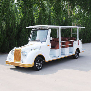 Elektrikli gezi otobüsü eski retro Buggy bahçe kulübü prezzi dört kapalı güç golf arabası