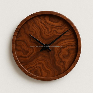 Đồng hồ treo tường bằng gỗ với con lắc cổ điển ông nội đồng hồ phong cách - Product Image 3