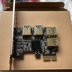 Pci-e 1x Riser Card PCIe 1ถึง4พอร์ต Usb 3.0สล็อตขยายการ์ด Multiplier 1ถึง4 Pcie Splitter สำหรับ GPU กราฟิกการ์ด - Product Image 5